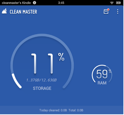 Custom progressbar in CleanMaster