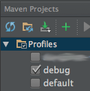 Maven Projects view