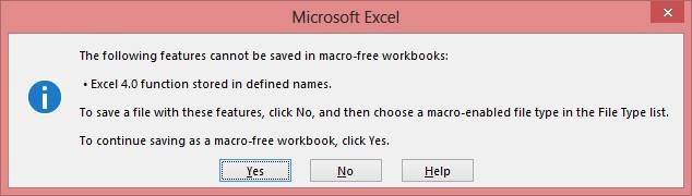 Excel Issue During Save