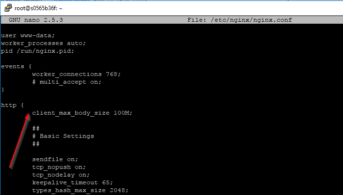 Nginx conf d default conf. Client_Max_body_Size nginx. Client_Max_body_Size 20m; nginx. Client_body_Buffer_Size.