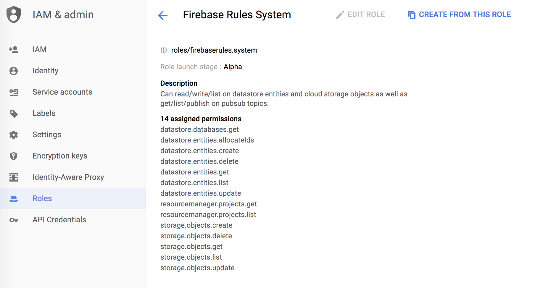 Firebase Rules Admin Role