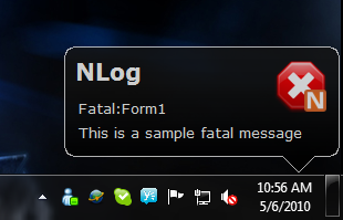 NLog fatal message with Growl for Windows
