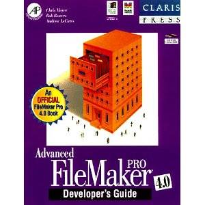 A cover of some old book about FileMaker