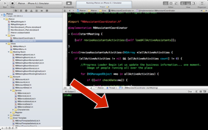 Debug Area in Xcode 4.6.3