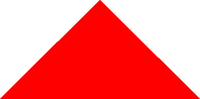 triangular bottom border
