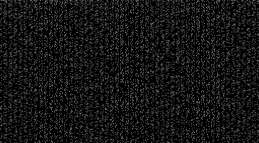 Image avec beaucoup de pixels blancs et noirs